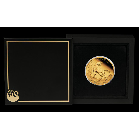 +++ Perth Mint Australian Brumby 2022 1oz Gold Proof Coin +++