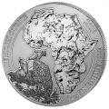 1 oz SILVER RWANDA SHOEBILL 2019 PROOF capsule / no certificate