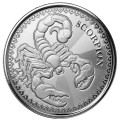 1 oz silver SCORPION 2017