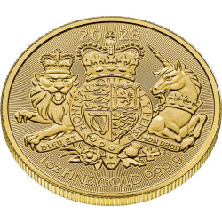 GOLD 1 oz GOLD The ROYAL ARMS 23 £100 bu