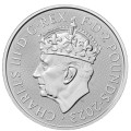 UK 1 oz silver BRITANNIA 2023 £2 BU CORONATION King Charles 