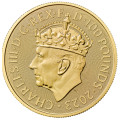 GOLD 1 oz GOLD BRITANNIA 2023 £100 CORONATION King Charles bu