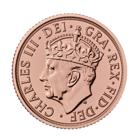 FULL GOLD SOVEREIGN 2022 King Charles