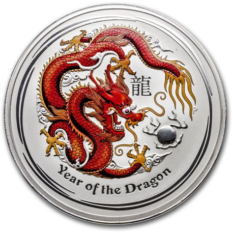PM 1 kilo silver DRAGON 2012 $30 bu