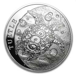 1 oz silver TURTLE 2016 $2