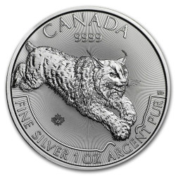 1 oz silver LYNX 2017 Predators
