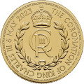 UK 1/10 oz gold CORONATION 2023 £10 bu