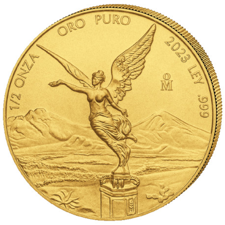 Mexico 1/2 oz GOLD LIBERTAD 2022 BU