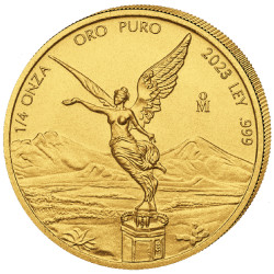 1/4 oz gold LIBERTAD 2023 bu