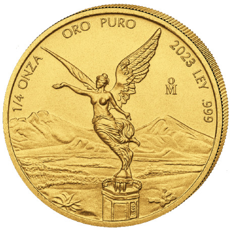 1/4 oz gold LIBERTAD 2022 bu