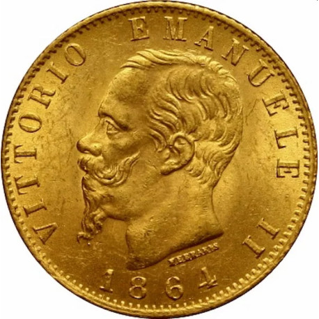 ITALY GOLD 20LIRE UMBERTO 