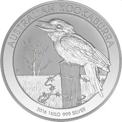1 KILO SILVER KOOKABURRA 2016 $30 bu