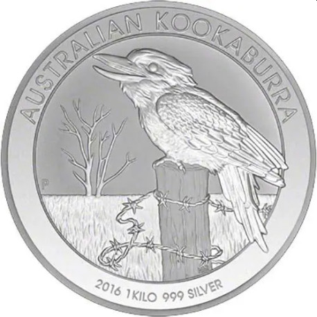 1 KILO SILVER KOOKABURRA 2016 $30 bu
