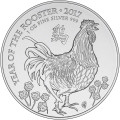 1 oz silver UK ROOSTER 2017