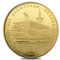 1/2 oz gold 100 RUBLES 1980 MOSCOW bu