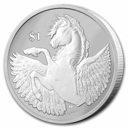 Virgin Islands 1 oz silver PEGASUS 2023 $1 bu