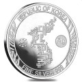 * 1 oz silver KOREAN TIGER 2018