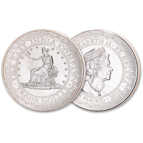 1 oz silver U.S. TRADE DOLLAR 2018