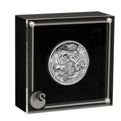 1 oz silver YELLOW THUNFISH 2014 TOKELAU