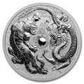 1 oz silver DRAGON & TIGER 2018 