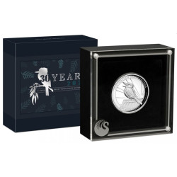 PM Australian Kookaburra 2020 1oz Silver Proof High Relief Coin