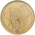 South Africa 1 oz gold BIG FIVE 2022 ELEPHANT BU 50 RAND