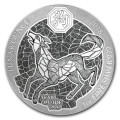1 oz SILVER RWANDA DOG 2018 