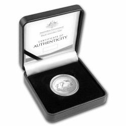 1 oz silver RAM DUSKY Dolphin 2022 $1 Royal Australian Mint PROOF box+coa