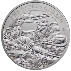 ST HELENA 1 oz silver UNA and the LION 2023 £1 