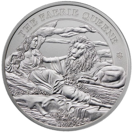 ST HELENA 1 oz silver UNA and the LION 2023 £1 