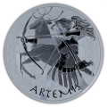 PM 1 oz silver GODS OF OLYMPUS 2023 ARES BU $1
