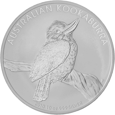 10 oz SILVER KOOKABURRA 2010 $10
