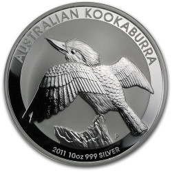 10 oz SILVER KOOKABURRA 2011 $10