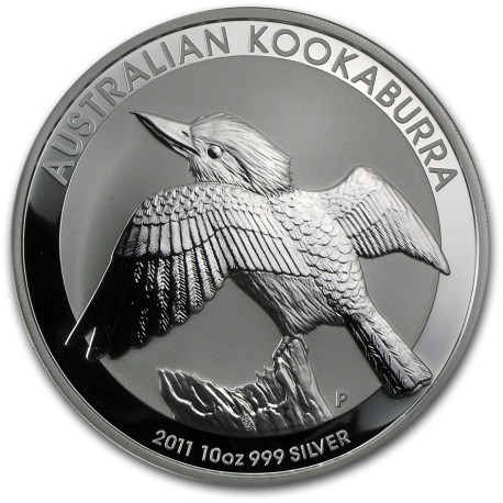 10 oz SILVER KOOKABURRA 2011 $10