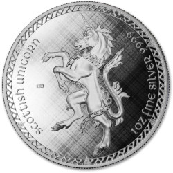 1 oz silver SCOTTISCH UNICORN 2023 bu $2
