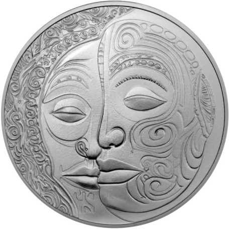 1 oz silver MAORI 2023 proof-like
