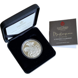 Masterpiece St George & the Dragon 2023 1oz Silver Proof Coin