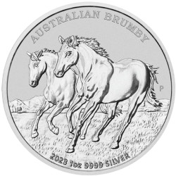 1 oz silver Australian BRUMBY HORSE 2022 $1 