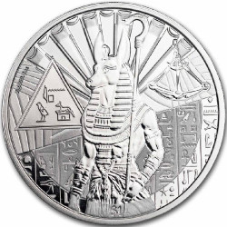 1 oz silver Gods of Egypt 2023 ANUBIS $1 bu 
