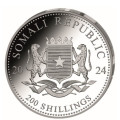 2 oz silver ELEPHANT 2023 Somalia 200 Shillings