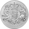 U.K. 10 oz silver The ROYAL ARMS 2022 £10 bu