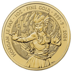 GOLD 1 oz GOLD MYTHS & LEGENDS 2023 £100 MERLIN
