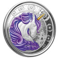 Ghana 1 oz silver UNICORN 2023 bu 5 CEDIS 
