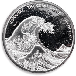 Fiji 1 oz silver 2017 The Great Wave 