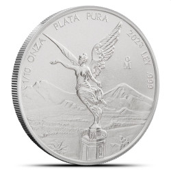 MEXICO 1/10 oz silver LIBERTAD 2023 bu