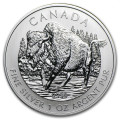1 oz silver Maple leaf 2013 BISON