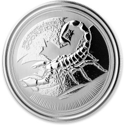 1 oz silver SCORPION 2017