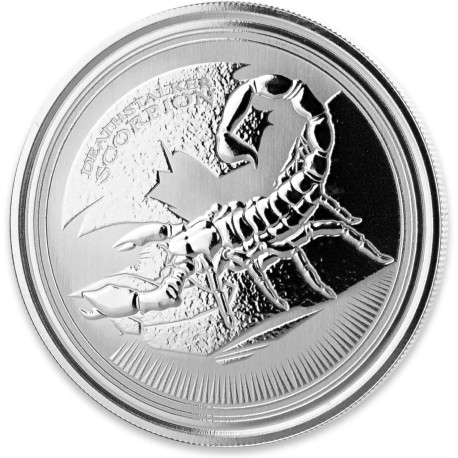 1 oz silver SCORPION 2017