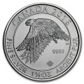 1 1/2 oz silver SNOW FALCON 2016