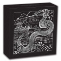 Australian Lunar Series III 2024 Year of the Dragon 1oz Silver Proof Coloured Coin